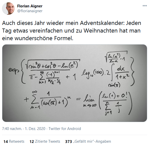 Matheformel